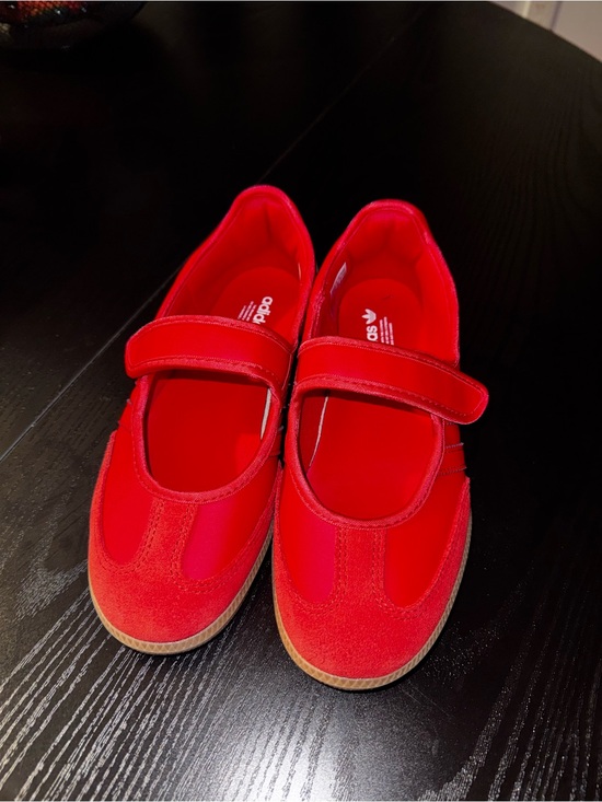 adidas Other - adidas Kids Red Mary Jane Sneakers